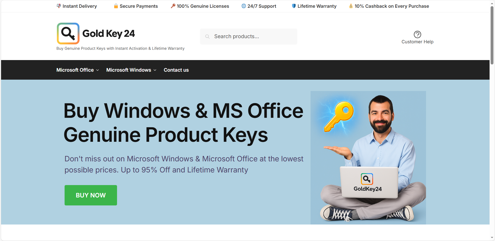 Portfolio website homepage