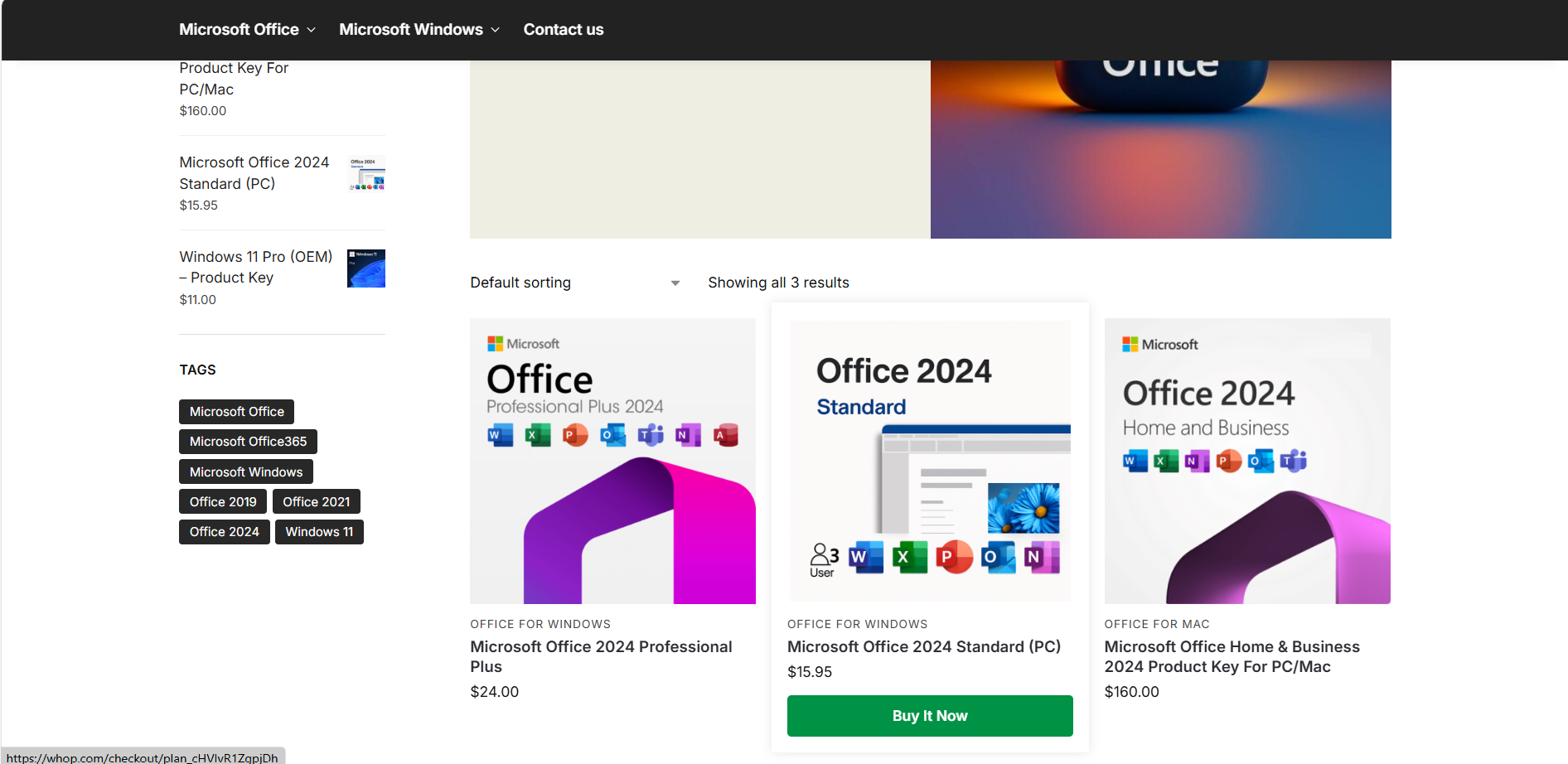 Portfolio projects section