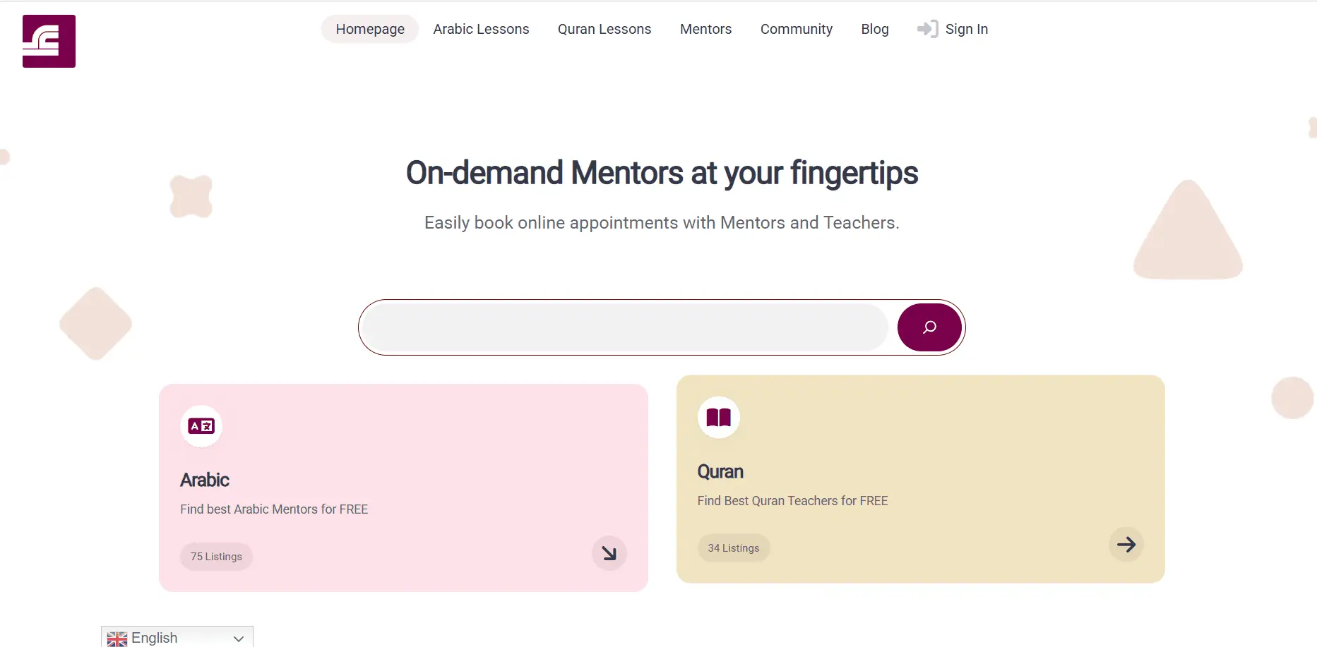 Bondi portfolio website interface