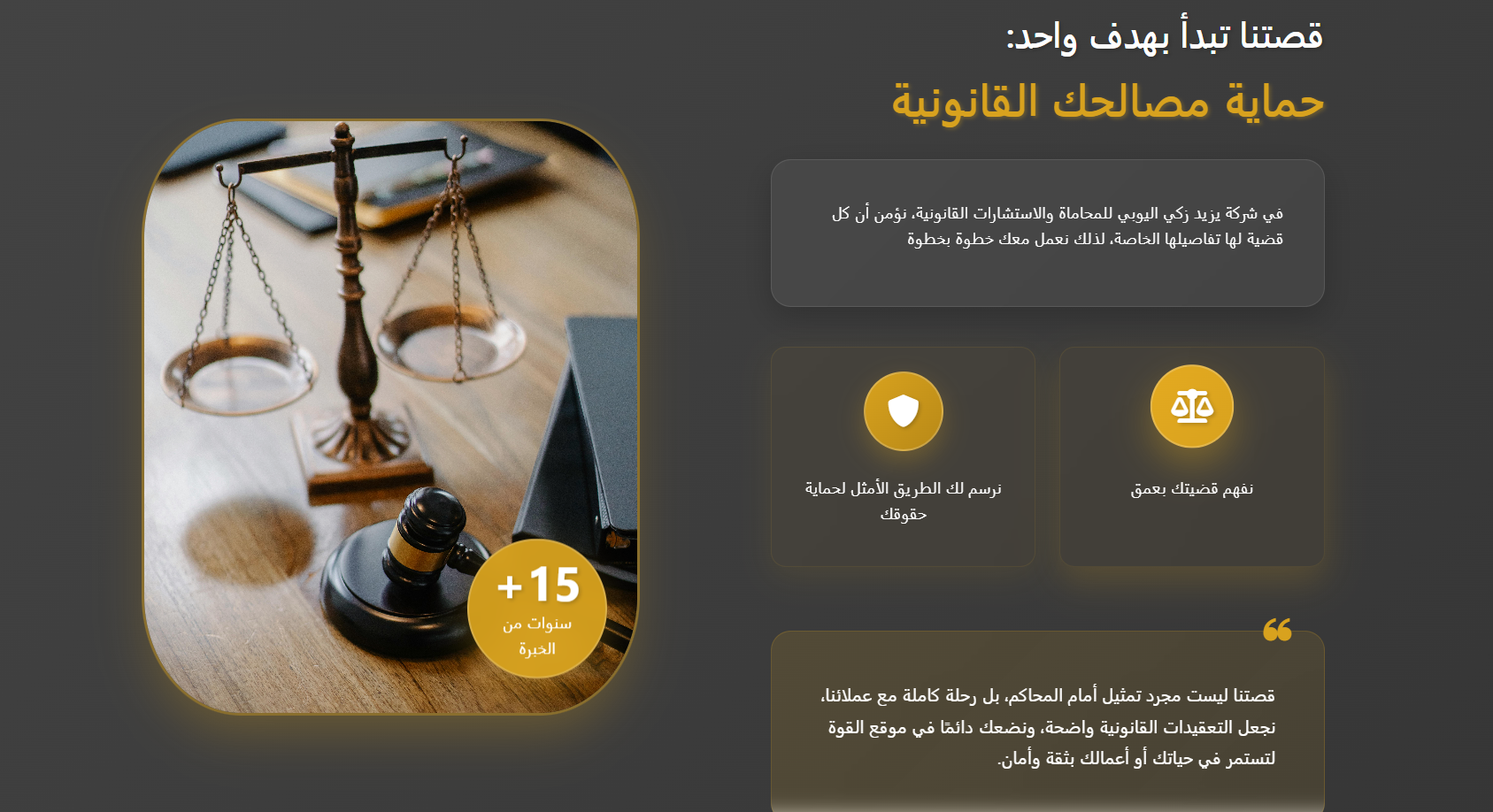 Portfolio contact section